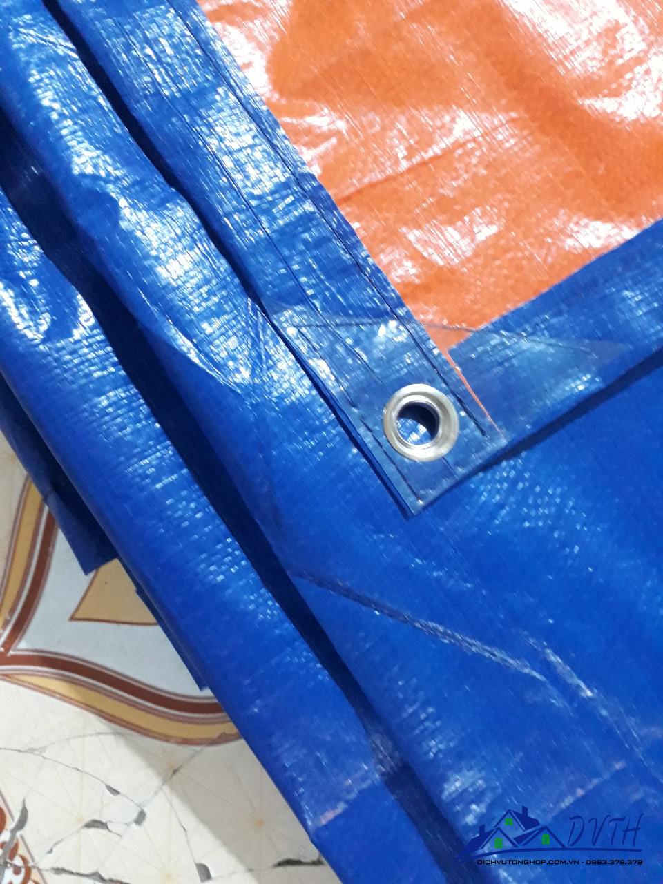 Bạt nhựa xanh cam tại Vĩnh Phúc